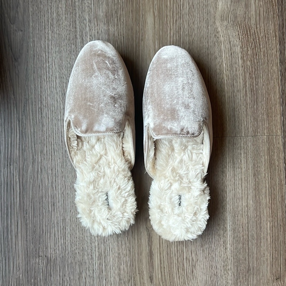 Birdies The Phoebe Cream Faux Fur